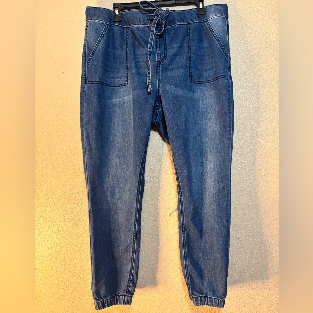 Women's Blue Denim Jeggings